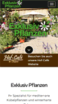 Mobile Screenshot of exklusiv-pflanzen.de